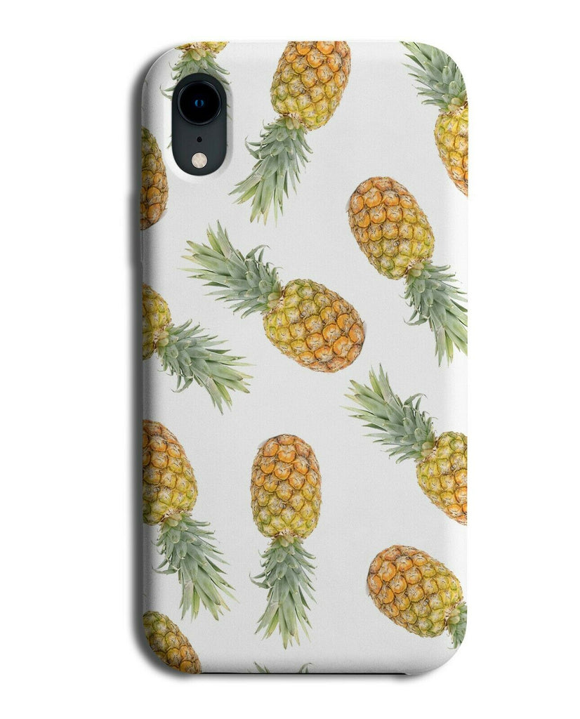 Falling Pineapples Tropical Phone Case Cover Pineapple Hawaii Fruit B958