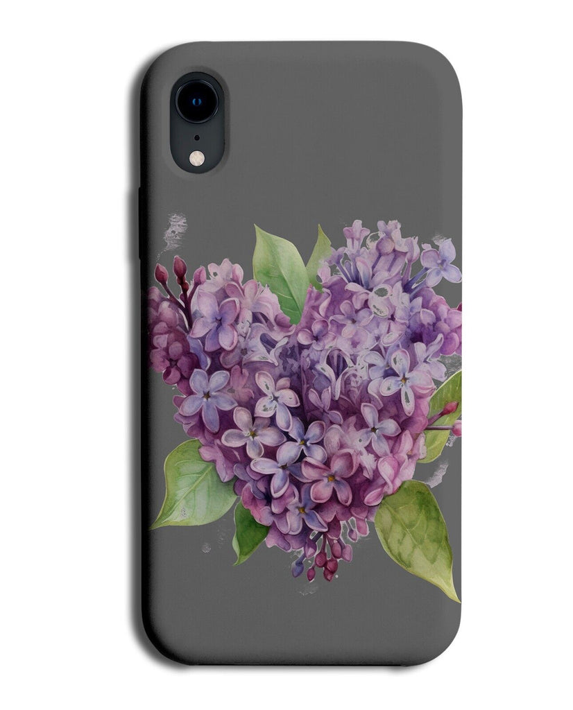 Lavender Loveheart Phone Case Cover Love Heart Flowers Purple Petals Petal BE21