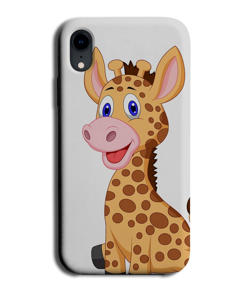 Children's Style Giraffe Phone Case Cover Giraffes Face Cartoonish For Kids BI57