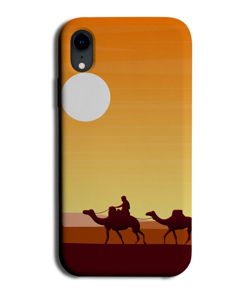Camels Silhouette Phone Case Cover Egypt Desert Hot Camel Shape Dubai AF56