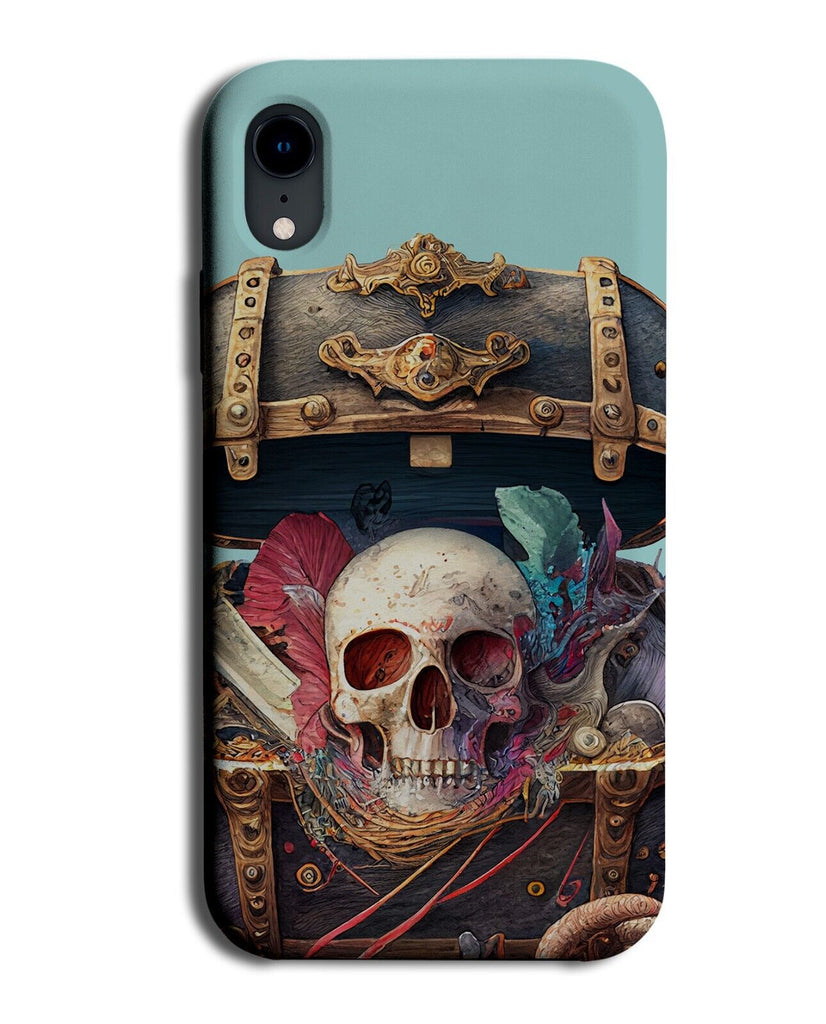 Pirates Treasure Chest Phone Case Cover Treasures Skull Box Classic Pirate DG66