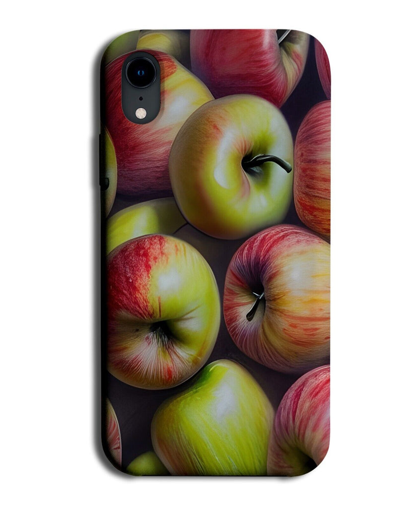 Apples Pattern Phone Case Cover Apple Fruit Fruits Green Granny Smith Red CY78