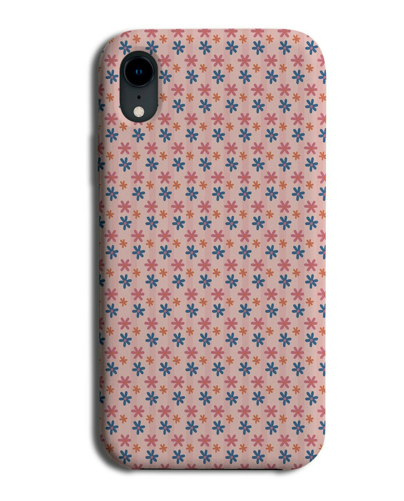 Pink Flowers Fun Pattern Phone Case Cover Picture Patterned E979