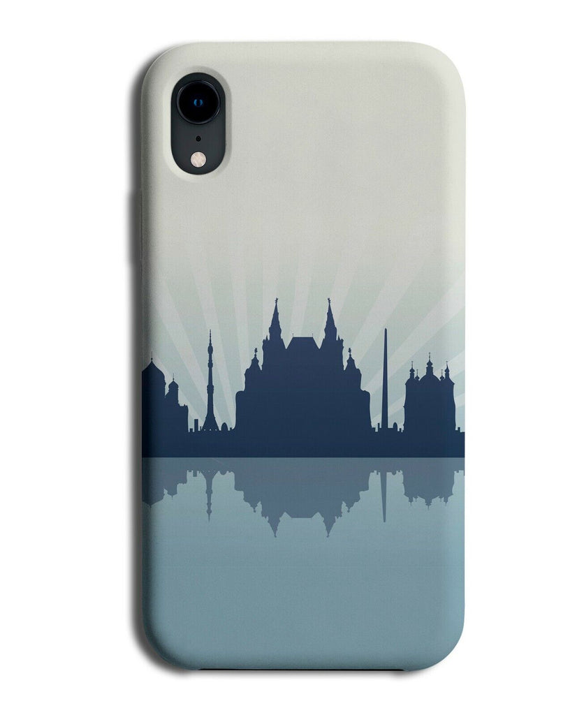 Moscow Skyline Silhouette Phone Case Cover Russia Russian Buildings City K239