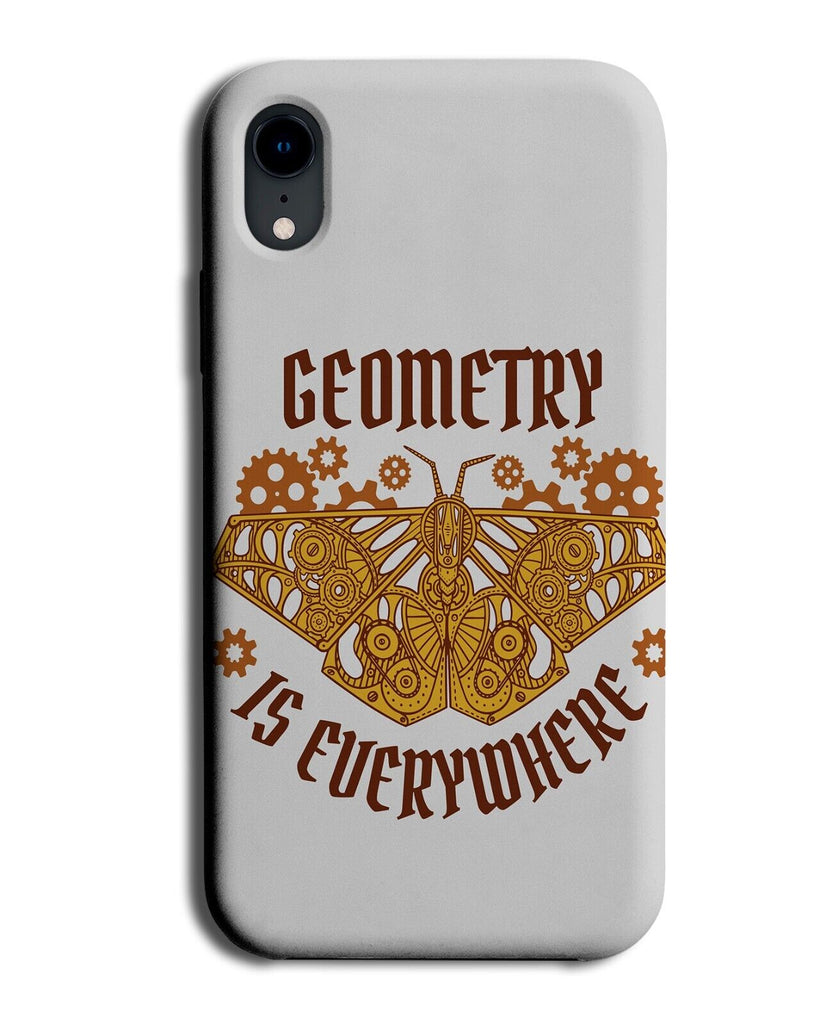 Geometry Moth Phone Case Cover Geometric Pattern Style Design Robot Moths P072