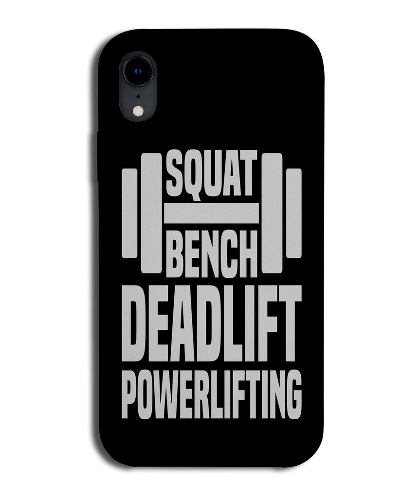 Squat Bench Phone Case Cover Deadlift Powerlifting Power Lift Lifter Weight BS75