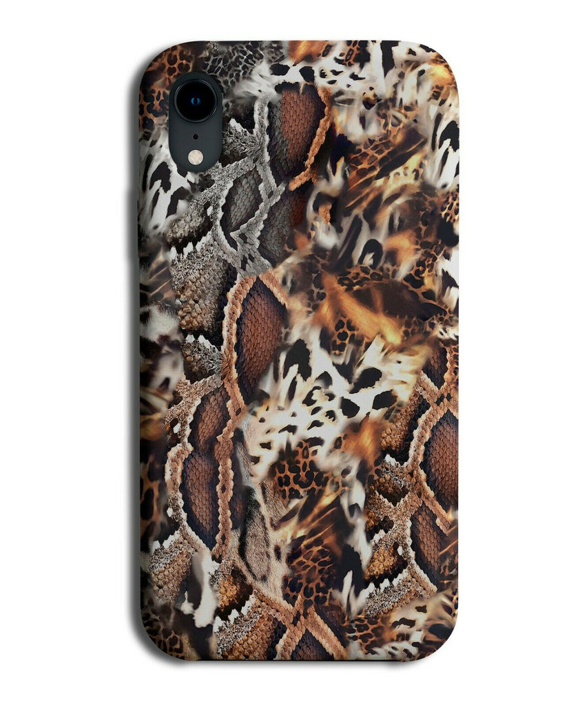 Animal Print Mash Up Phone Case Cover Mixed Mix Prints Animals Pattern G150