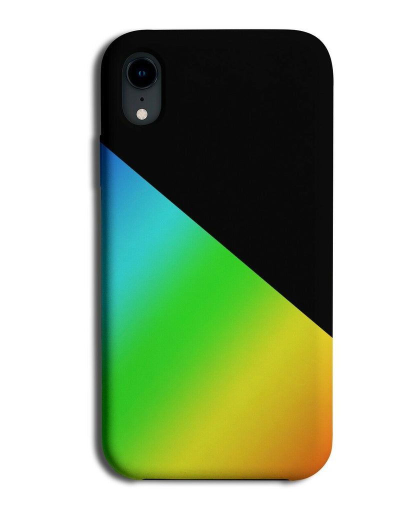 Black & Multicoloured Phone Case Cover Pitch Dark Mens Multicolour Subtle i448