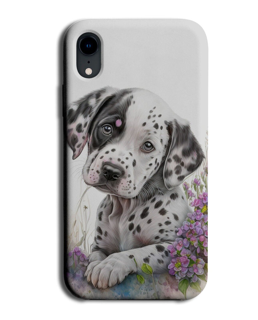Puppy Dalmation Painting Print Phone Case Cover Dalmatians Dalmatian Pup AD18