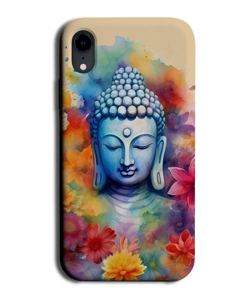 Colourful Floral Buddha Head Phone Case Cover Buddhas Woman Girls Face Hat DC97