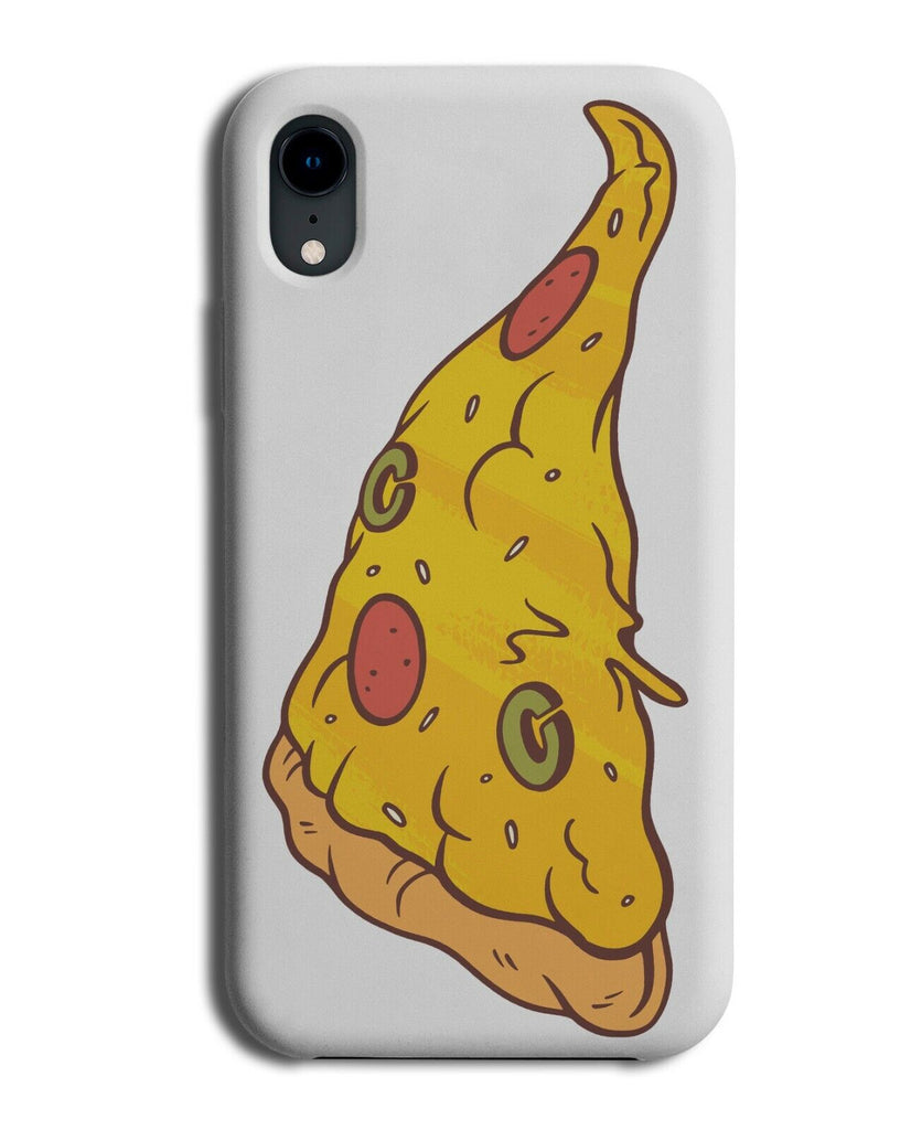 Cartoon Pizza Slice Phone Case Cover illustration Toppings Animation Pizzas K070