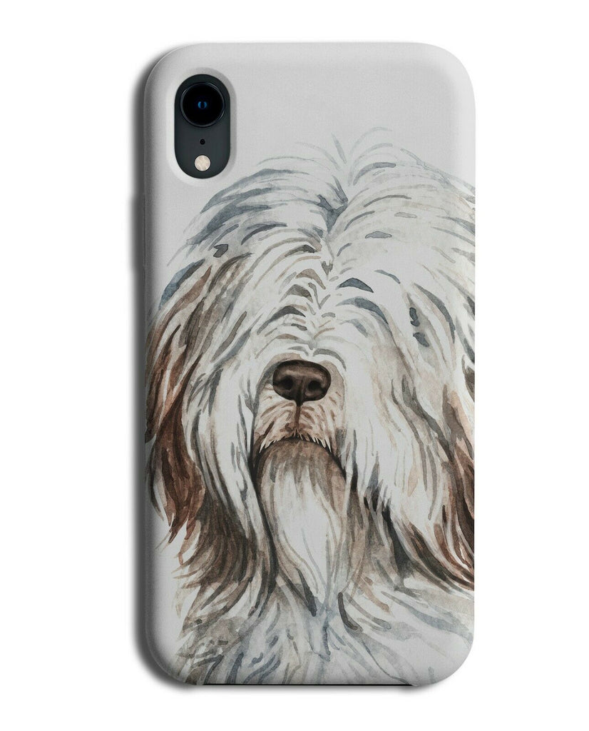 Old English Sheepdog Phone Case Cover Dog Pet Oil Painting Art Work Artwork K571