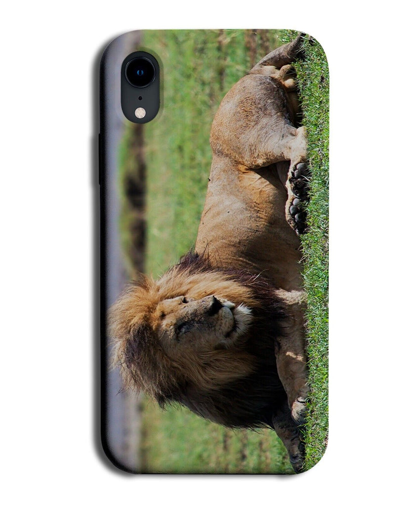 Lion in The Wild Phone Case Cover Lions Photograph Picture Photo Africa BG59