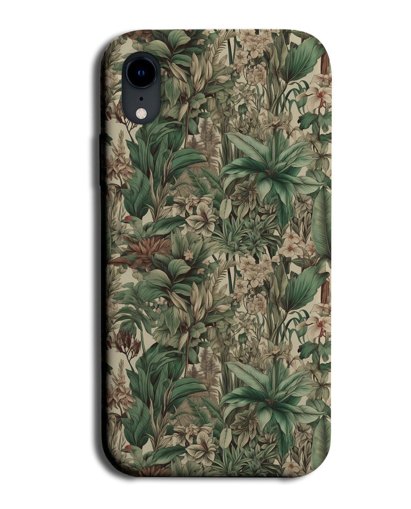 Vintage Old Looking Jungle Vibes Phone Case Cover Trees Palm Palms Retro CS51