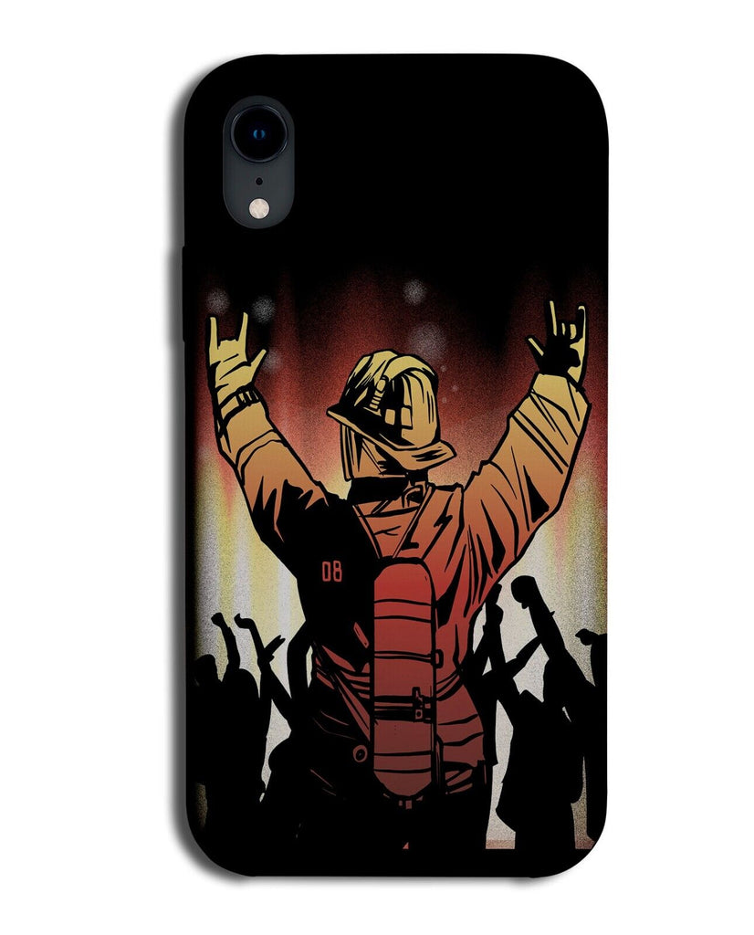 Fireman Dancing Phone Case Cover Raver Dance At Party Starter Fire Disco P716