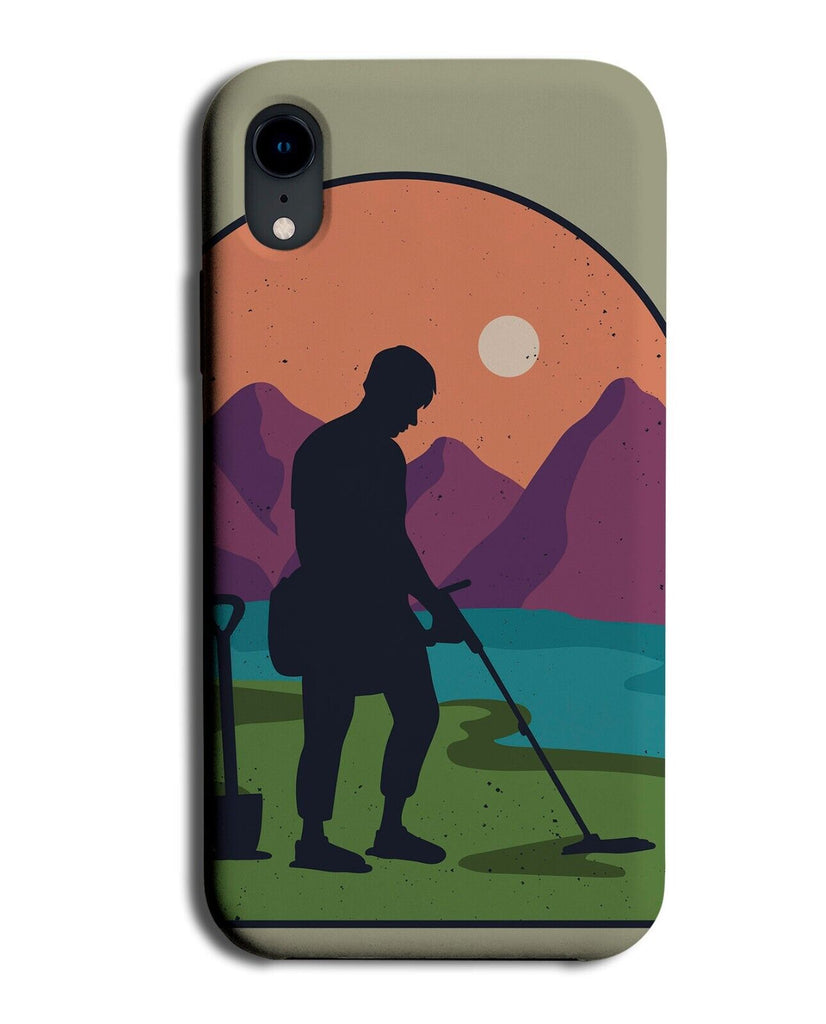 Metal Detecting Phone Case Cover Detector Beach Treasure Gift Present Adult P981