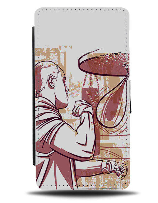 Artistic Boxing Hanging Bag Sketch Phone Cover Case Boxer Drawing Print Gym J053