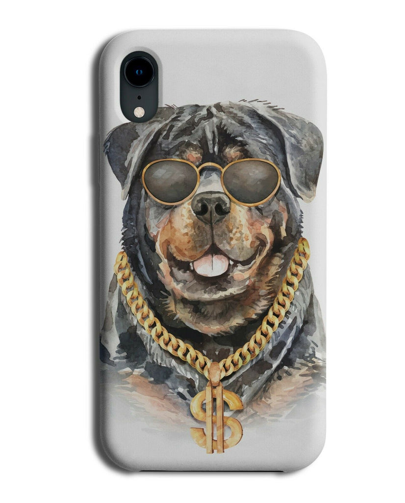 Gangster Rottweiler Phone Case Cover Funny Rottweilers Dog Dogs Thug Life si497