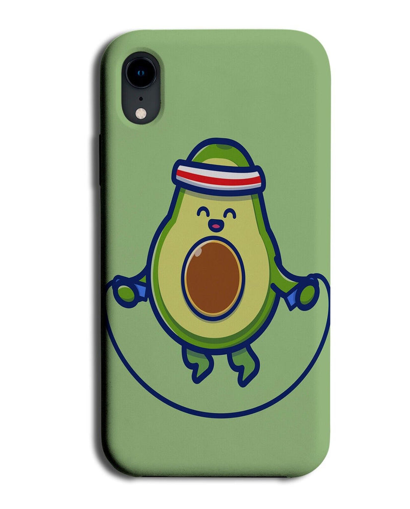 Exercise Avocado Phone Case Cover Skipping Jump Rope Avocados Ropes Jumps P288