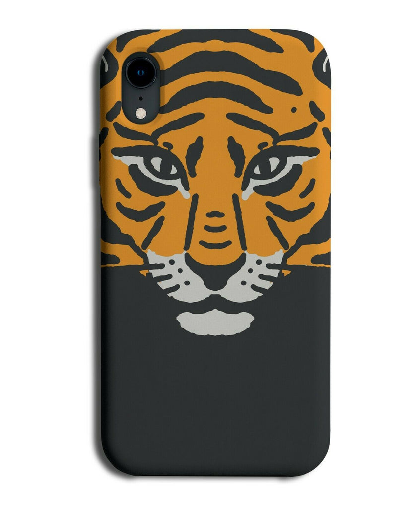 Tiger Painting Face Print Phone Case Cover Printed Faces Tigers Colours H256