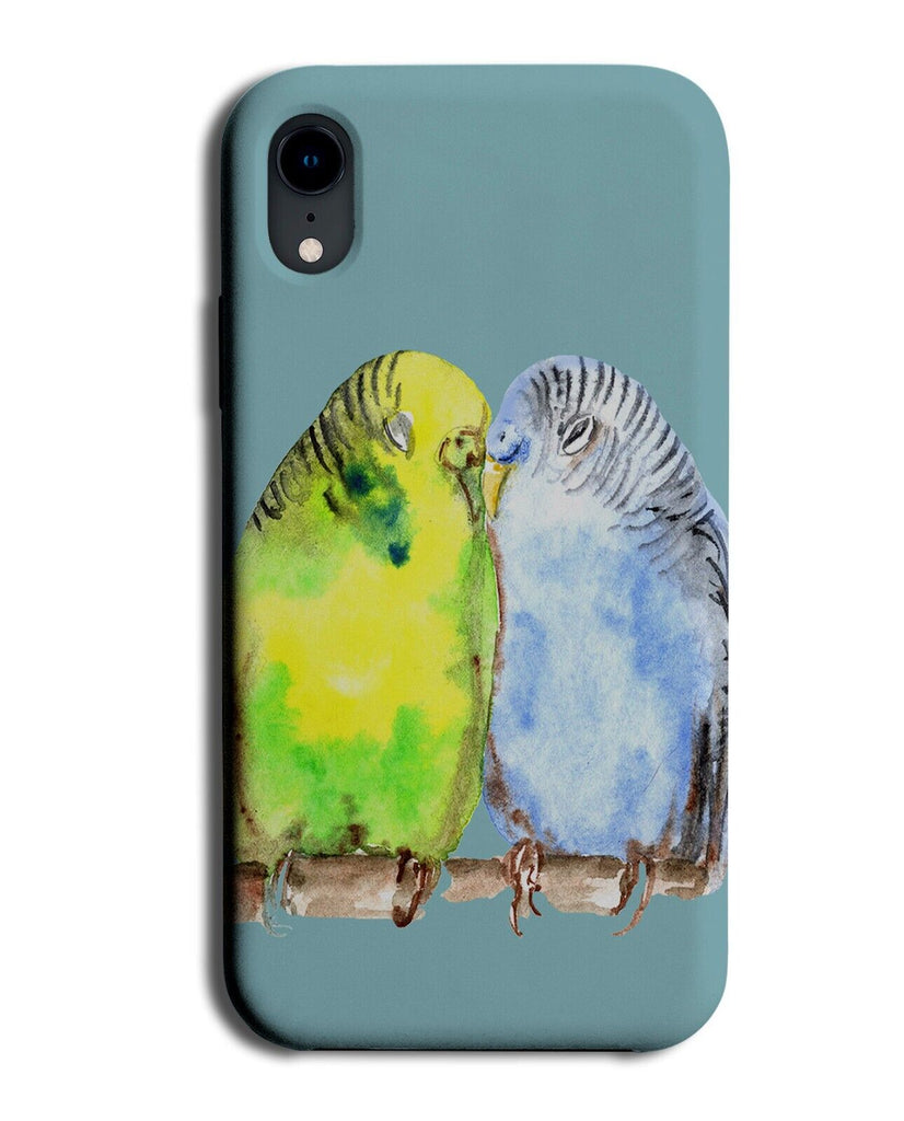 Budgie Phone Case Cover Budgies Watercolor Budgy Budgys Pet Bird Birds Q828D