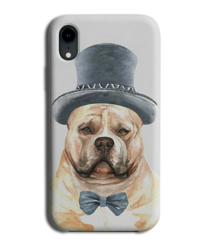 Staffordshire Bull Terrier Top Hat Bow Tie Phone Case Cover Tophat Bowtie K635