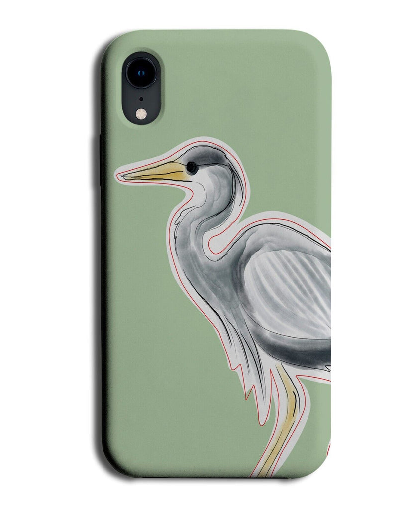 Heron Bird Phone Case Cover Herons Birds Pelican Pelicans Cartoon Picture Q750