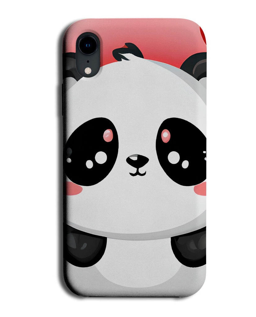 Love Panda Phone Case Cover Loves Pandas Cartoon Anime Japanese Chinese AX97