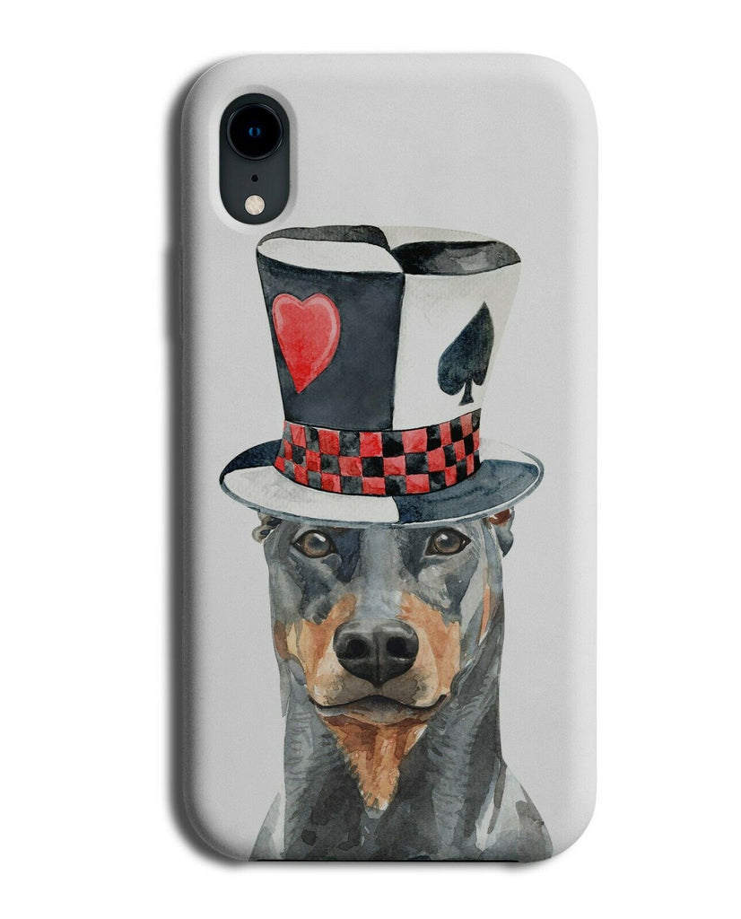 Dobermann Phone Case Cover Dog Dogs Photo Drawing Oil Painting K549