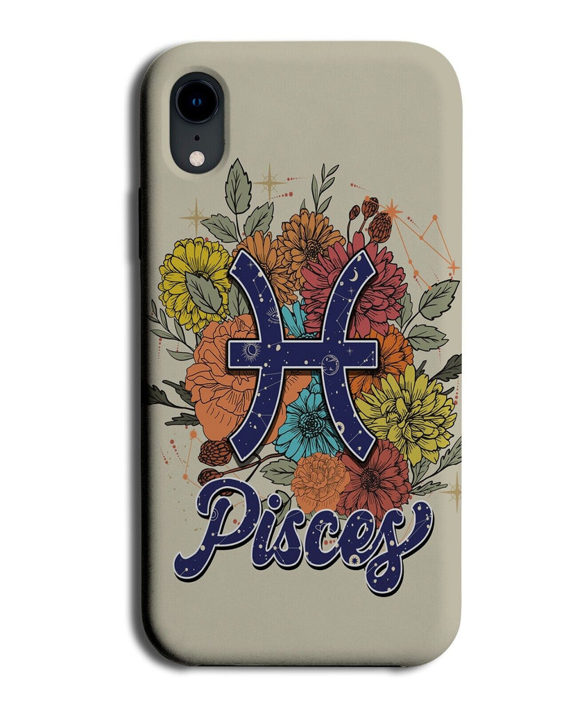 Pisces Star Sign Phone Case Cover Signs Zodiac Symbol Logo Pisce Design AB22