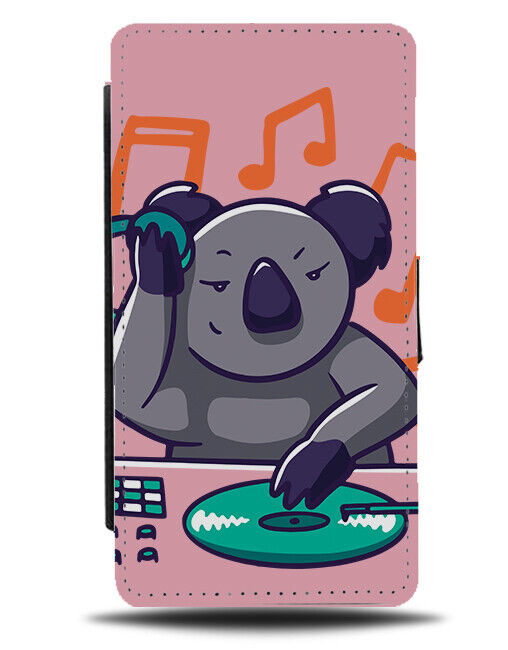 Koala DJ Phone Cover Case Decks Cartoon Picture Pink Coloured Bear Koalas J280