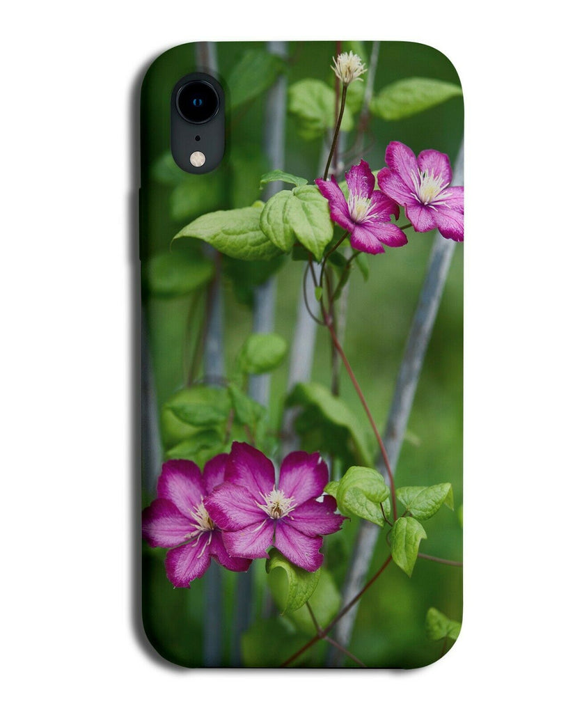 Lilac Pink and Purple Anemone Flowers Phone Case Cover Anemones Flower G681