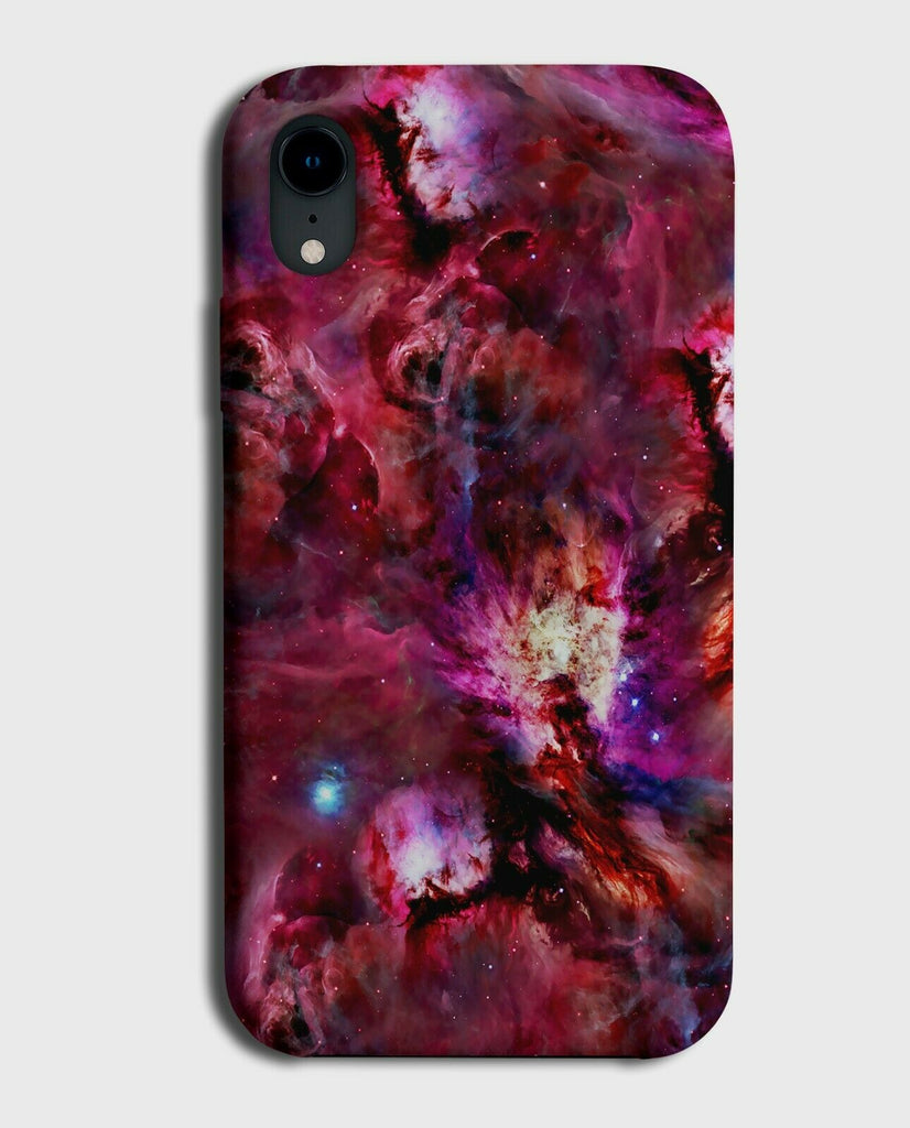 Dark Blood Red Space Phone Case Cover Stars Galaxy Coloured Outer Space G360