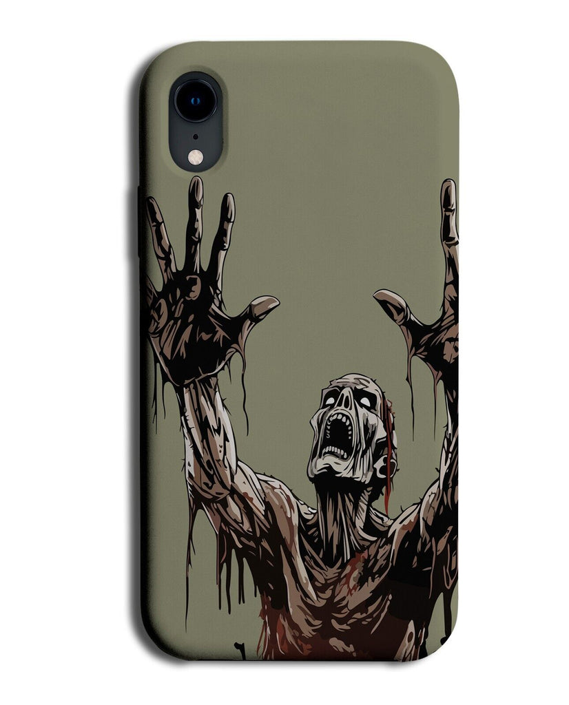 Halloween Zombie Hands Phone Case Cover Arms Reaching Out Horror Animated DE49