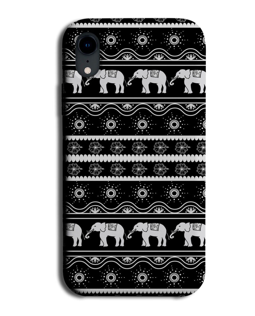 Tribal Asian Elephant Pattern Phone Case Cover Elephants India Indian Asia BB05