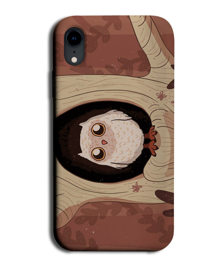 Cartoon Night Owl Phone Case Cover Perch Owls Bird Birds Cute Animated Q408