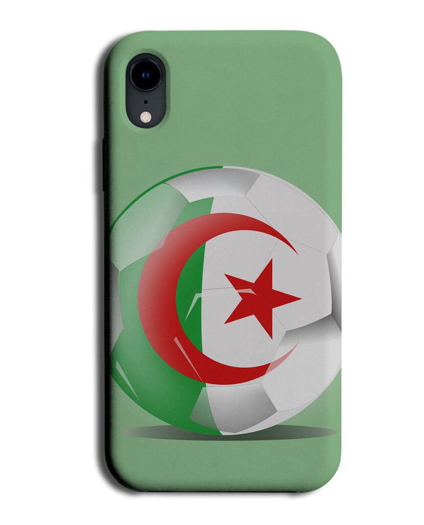 Algeria Football Phone Case Cover Footballs Ball Algerian Flag Design Gift Q228