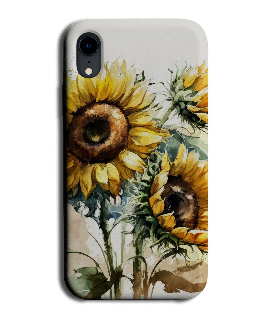 Sunflower Oil Painting Phone Case Cover Sunflowers Flowers Summer Artstic BD19