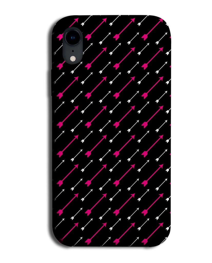 Dark Grunge Arrows Phone Case Cover Arrow Pattern Hot Pink Girls Shapes AE43