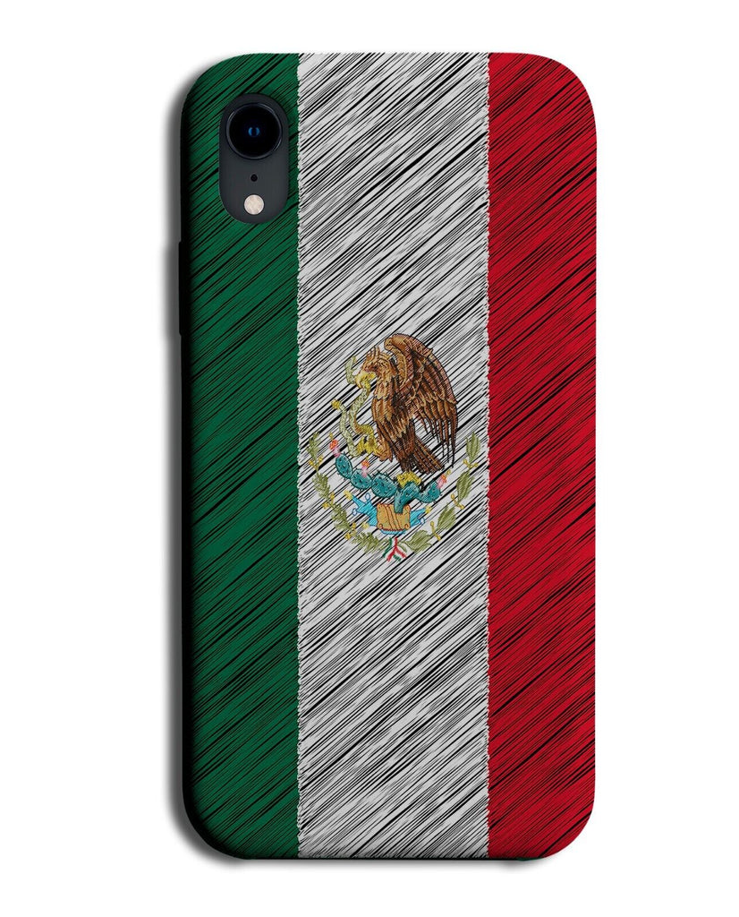Vintage Mexican Flag Phone Case Cover Symbol Logo Mexico Colours Green Red CH49