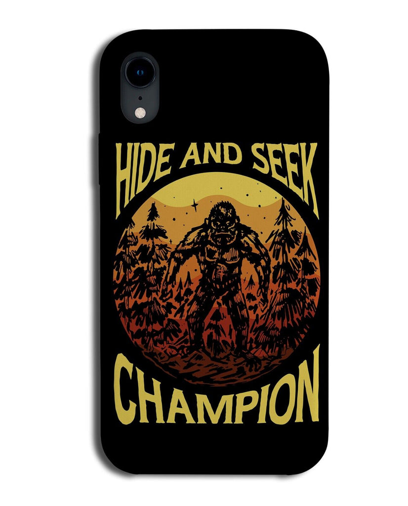 Big Foot Hide & Seek Champion Phone Case Cover Funny Novelty Lol Sasquatch P500