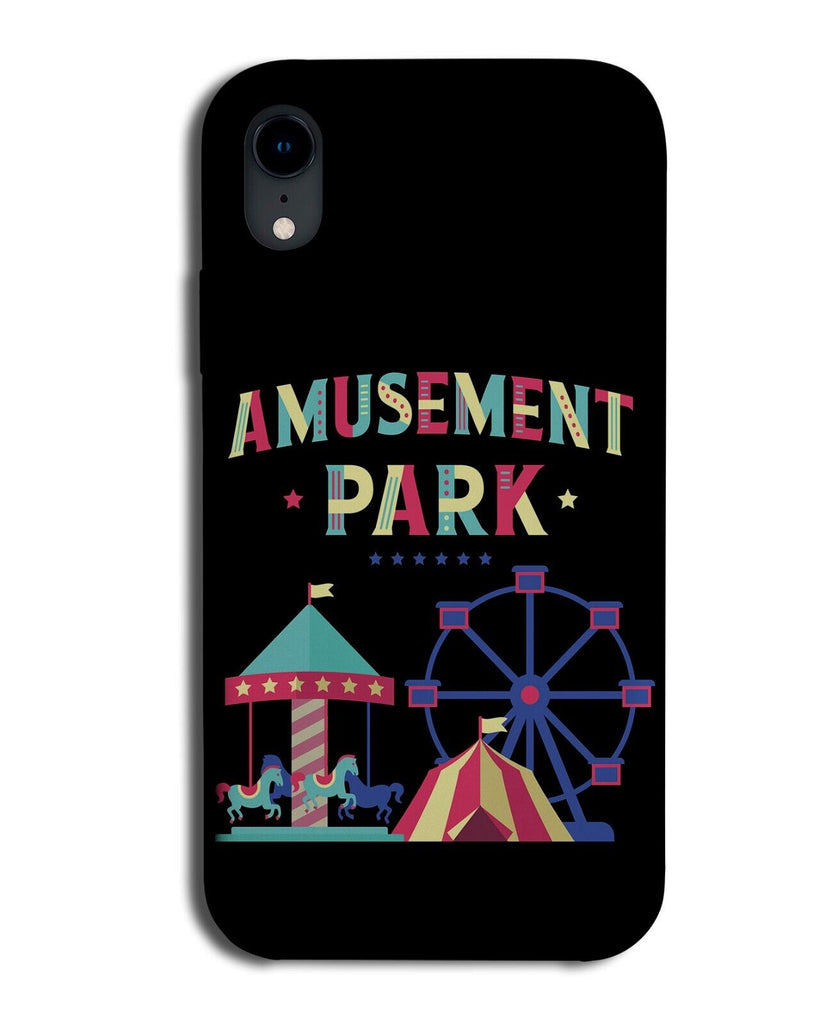 Retro Amusement Park Sign Phone Case Cover Carnival Funfair Ride Rides P449