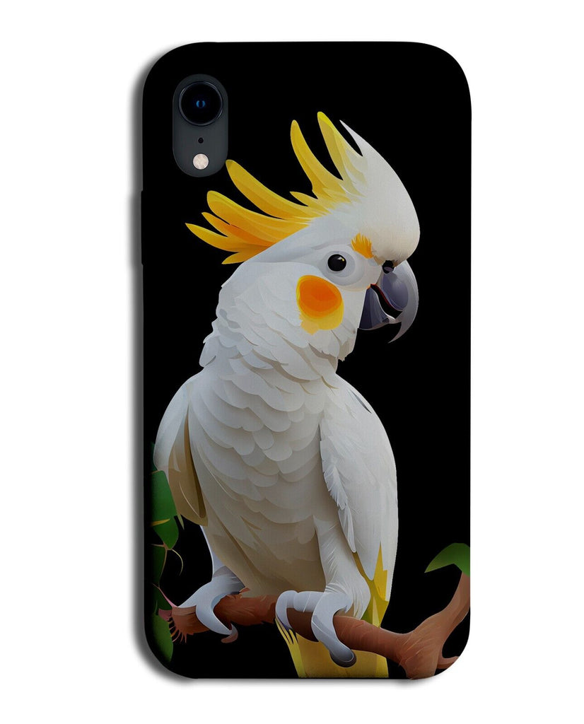 White Parrot Phone Case Cover Parrots Macaw Mohawk Mohawks Funny Bird Birds DE21