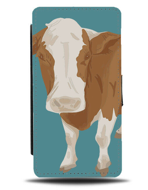 Pop Art Cows Face Phone Cover Case Picture Cow Popart Artistic Funky Animal J166
