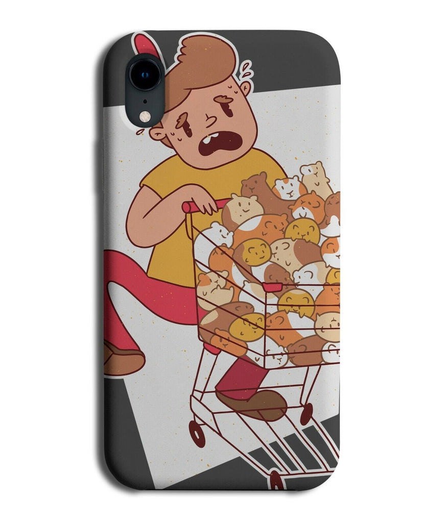 Funny Hamster Black Friday Phone Case Cover Shopping Cart Shopaholic Pets J477