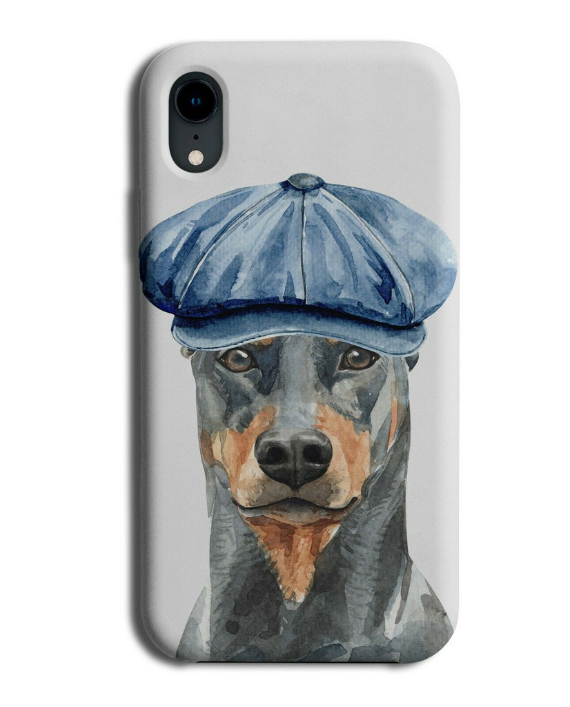 Doberman Phone Case Cover Dog Dogs Cockney Hat Funny Flat Cap Dobermann K548