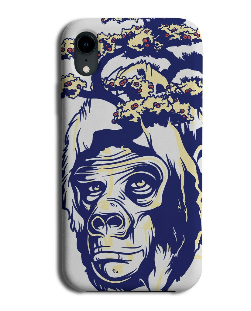 Monkey Tree Phone Case Cover Trees Nature Chimp Face Wild Animal Outdoor E499