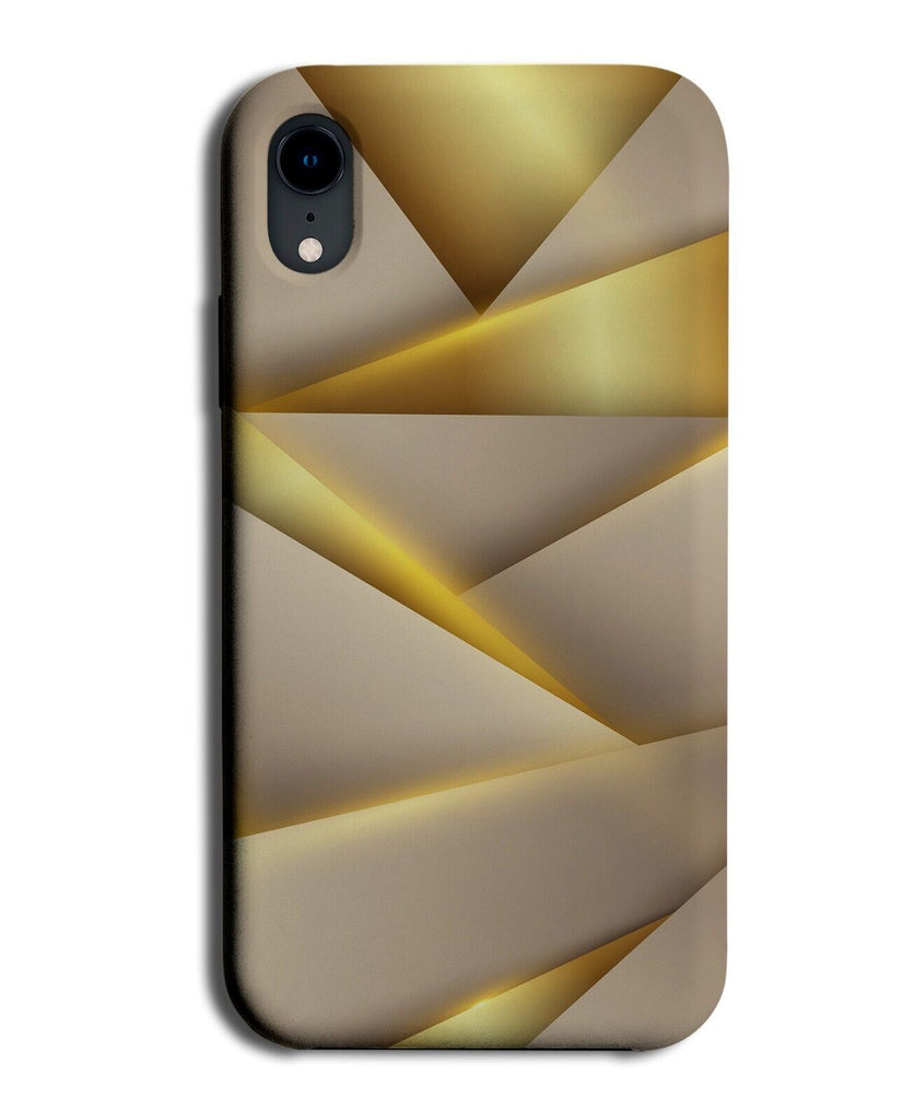 Modern Golden Style Pattern Phone Case Cover Gold Stripes Patterning Girls Q448
