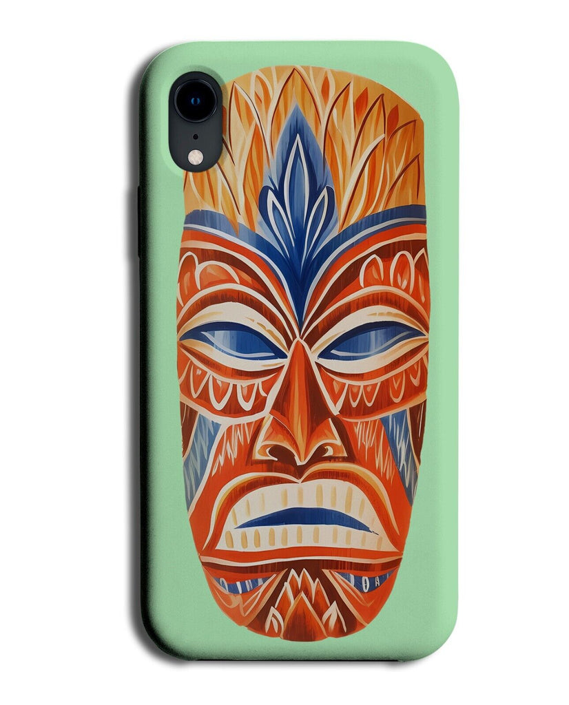 Hawaiian Tikka Mask Phone Case Cover Hawaii Lua Tiki Colourful Style Tribal DA64