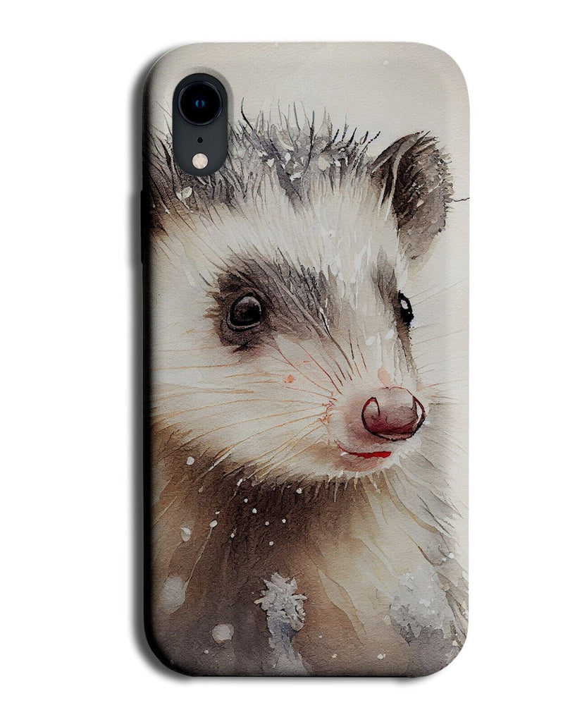 Winter Opossum Phone Case Cover Oppossum Possum Snow Snows Possums Face BW92